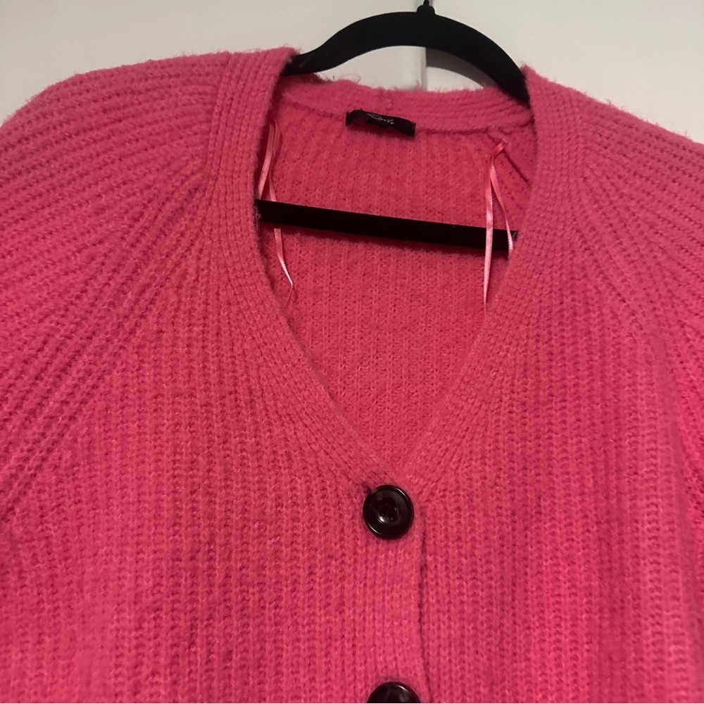 Rails Josie Pink Button Up Sweater Cardigan Size … - image 4